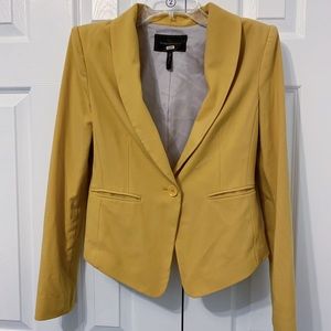 BCBG Yellow Blazer